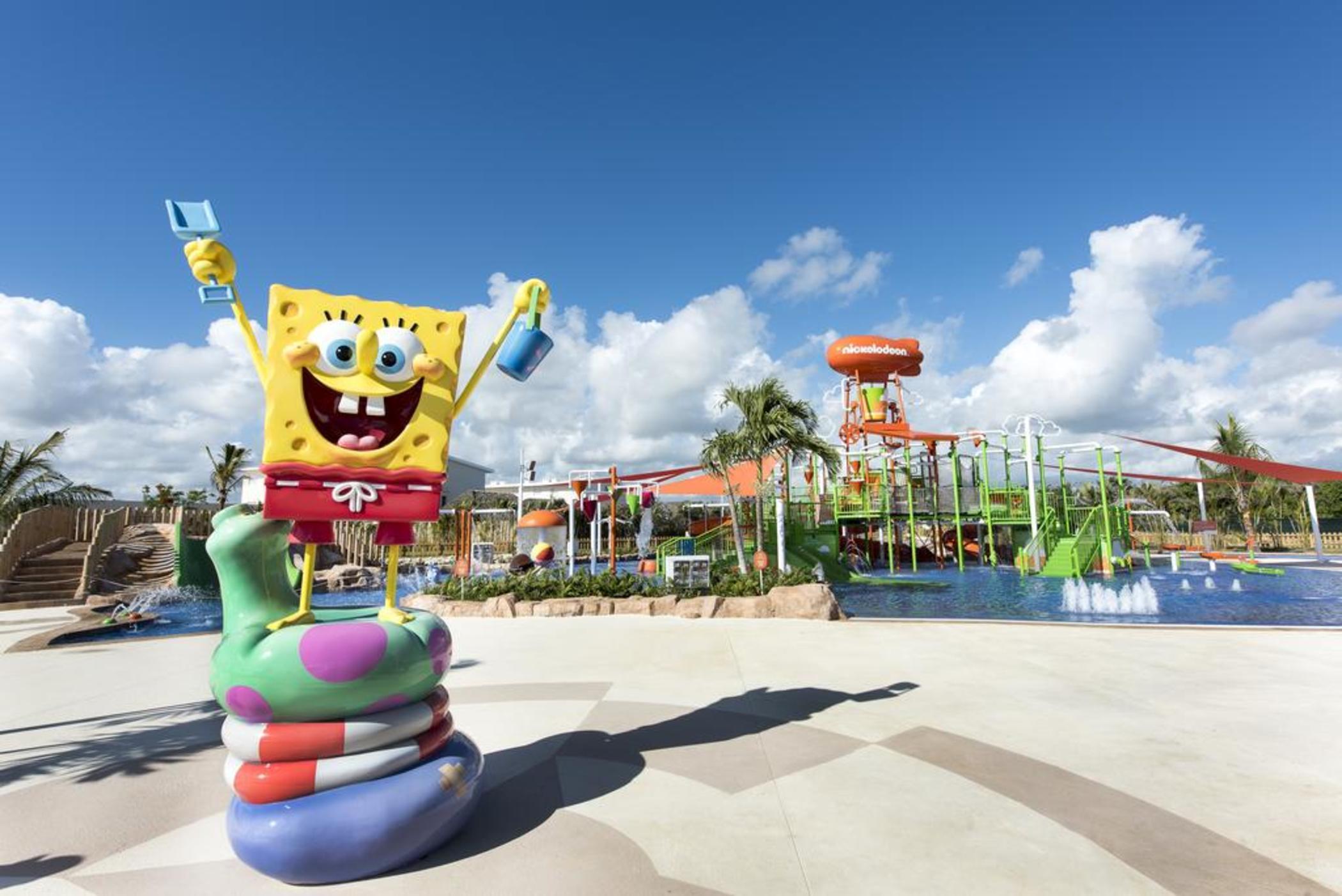 Nickelodeon Hotels & Resorts Punta Cana Eksteriør bilde SpongeBob SquarePants at the water park