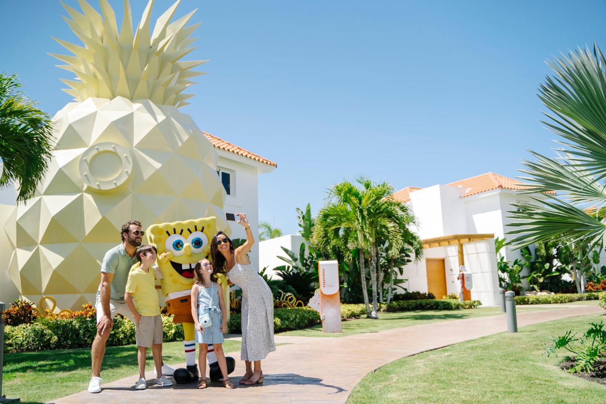 Nickelodeon Hotels & Resorts Punta Cana Eksteriør bilde SpongeBob SquarePants at Nickelodeon Hotels & Resorts
